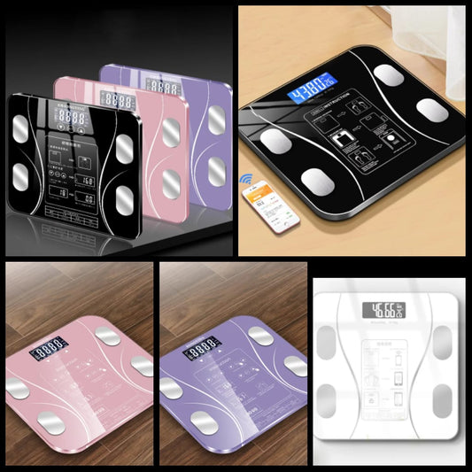 Bluetooth BMI Rechargeable Weighing Scale – Smart Digital Body Fat Analyzer