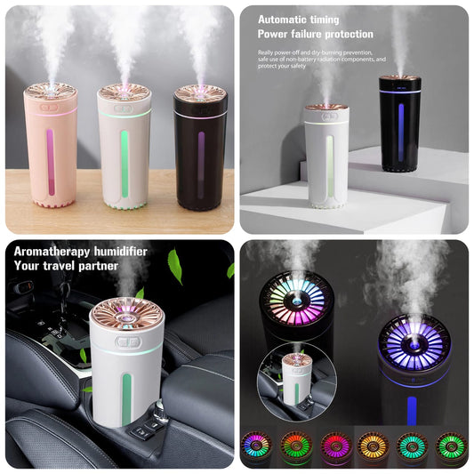 RECHARGEABLE CAR HUMIDIFIER